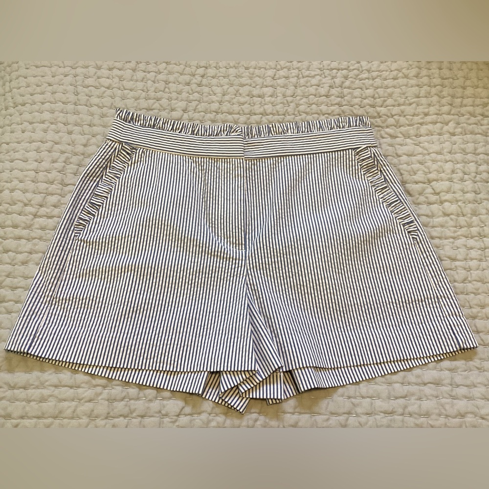 EUC J.Crew Seersucker Shorts